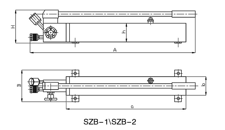 SZB系列超高壓手動(dòng)泵